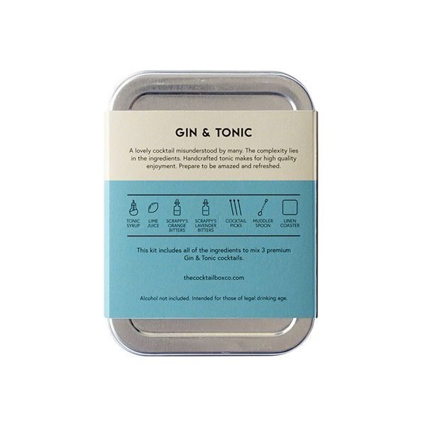 Cocktail Box Co THE GIN & TONIC COCKTAIL KIT