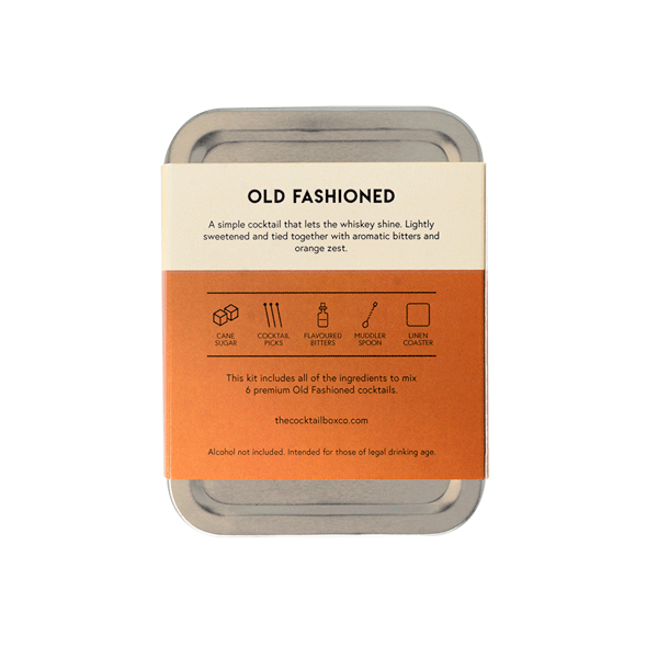 Cocktail Box Co OLD FASHIONED COCKTAIL KIT