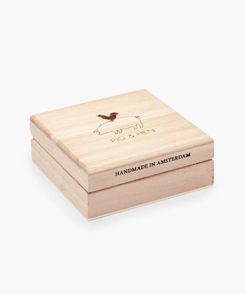 Pig and Hen Silver Bracelet Captain Carl Navy