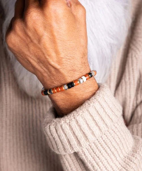 Pig and Hen Gold Bracelet Brontide 6mm Adjustable Osaka