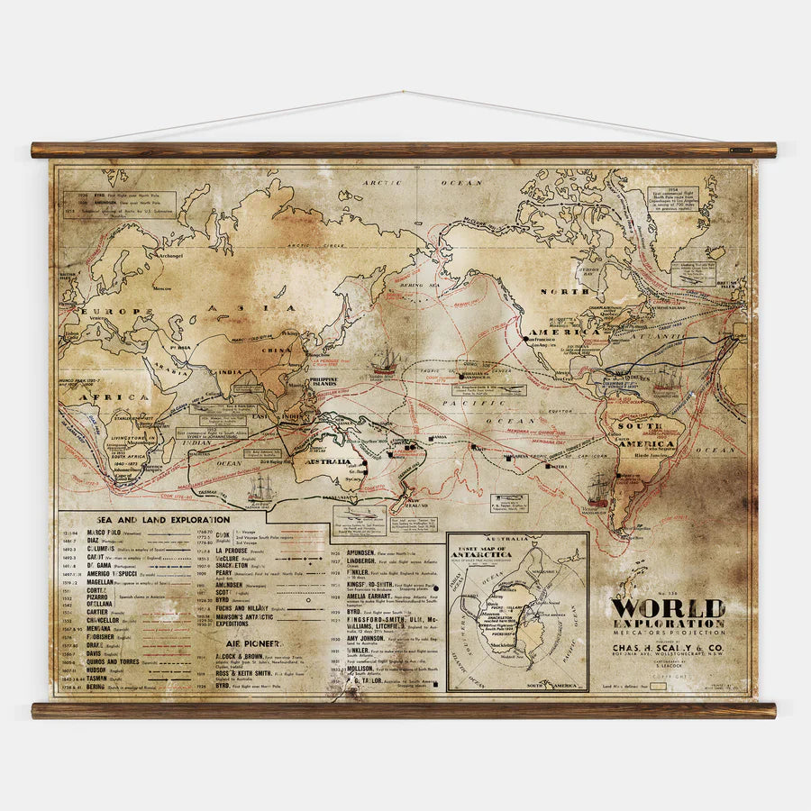 world map