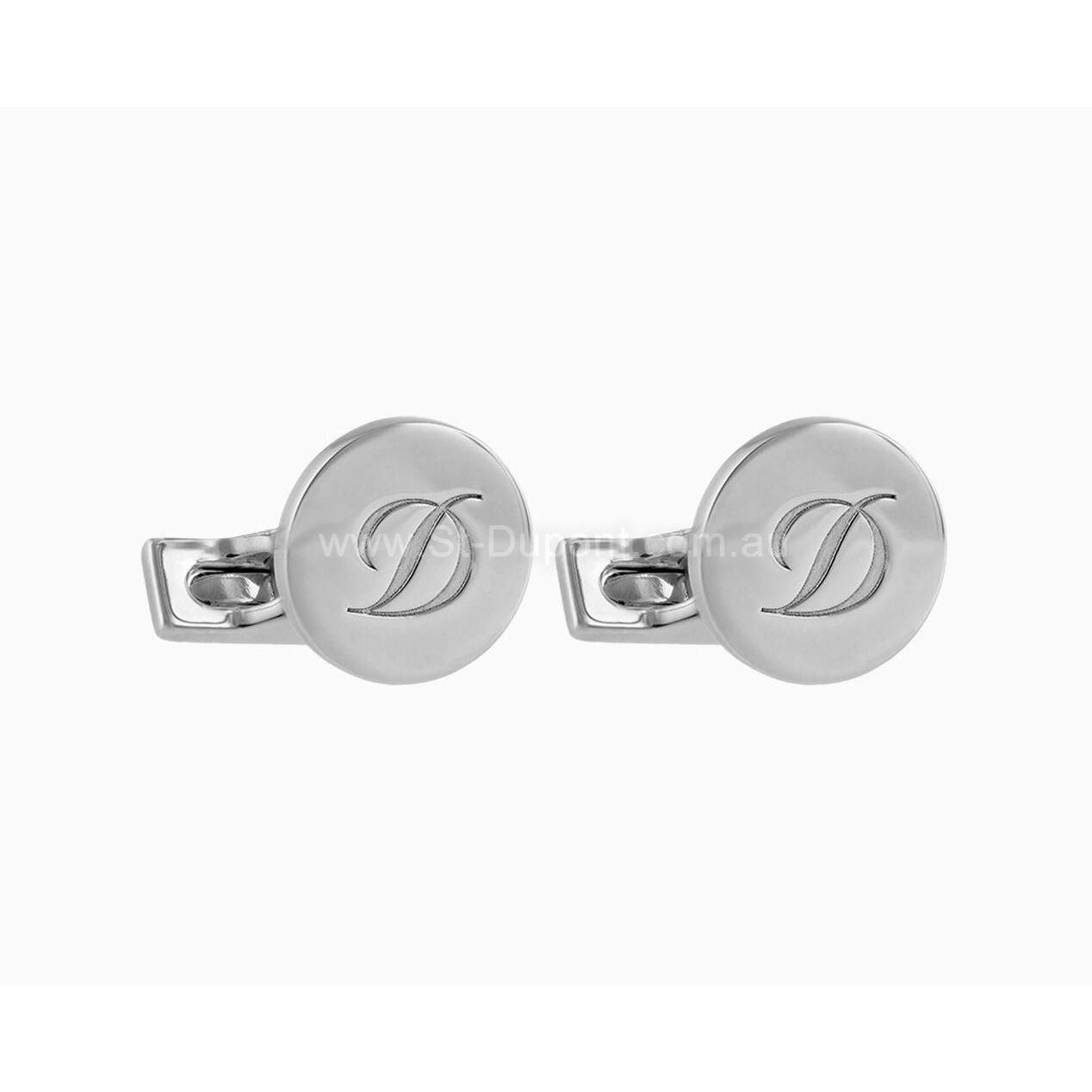 S.T. Dupont Cufflinks D Silver