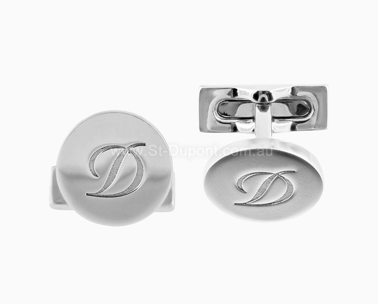 S.T. Dupont Cufflinks D Silver
