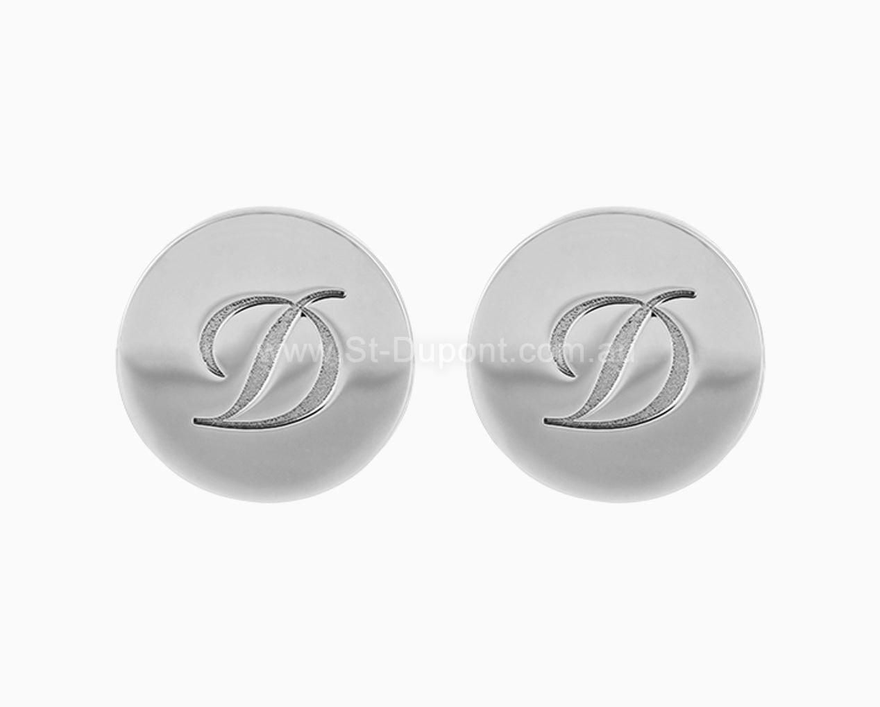 S.T. Dupont Cufflinks D Silver