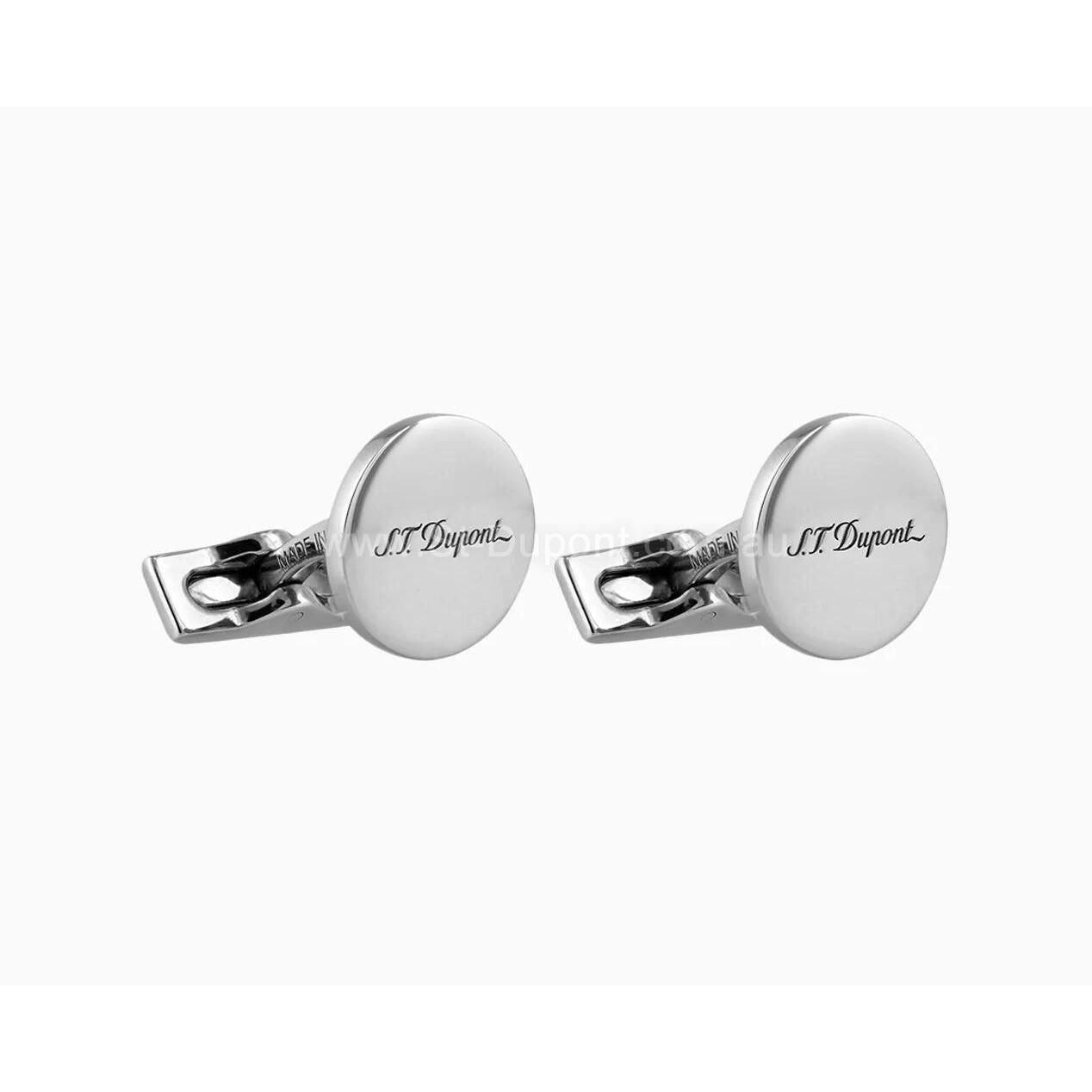 S.T. Dupont Silver Cufflinks ST DUPONT