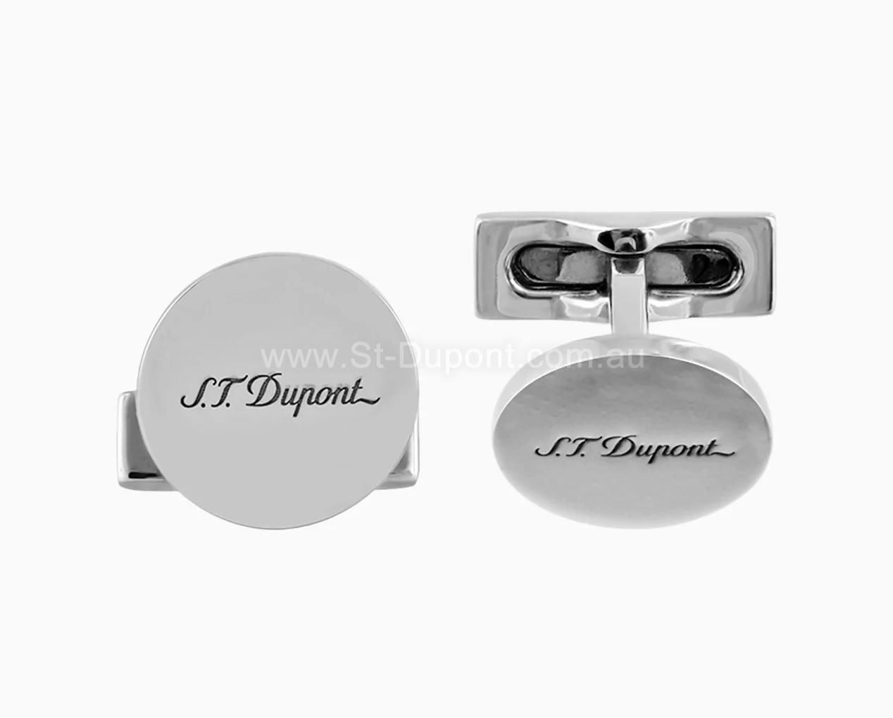 S.T. Dupont Silver Cufflinks ST DUPONT