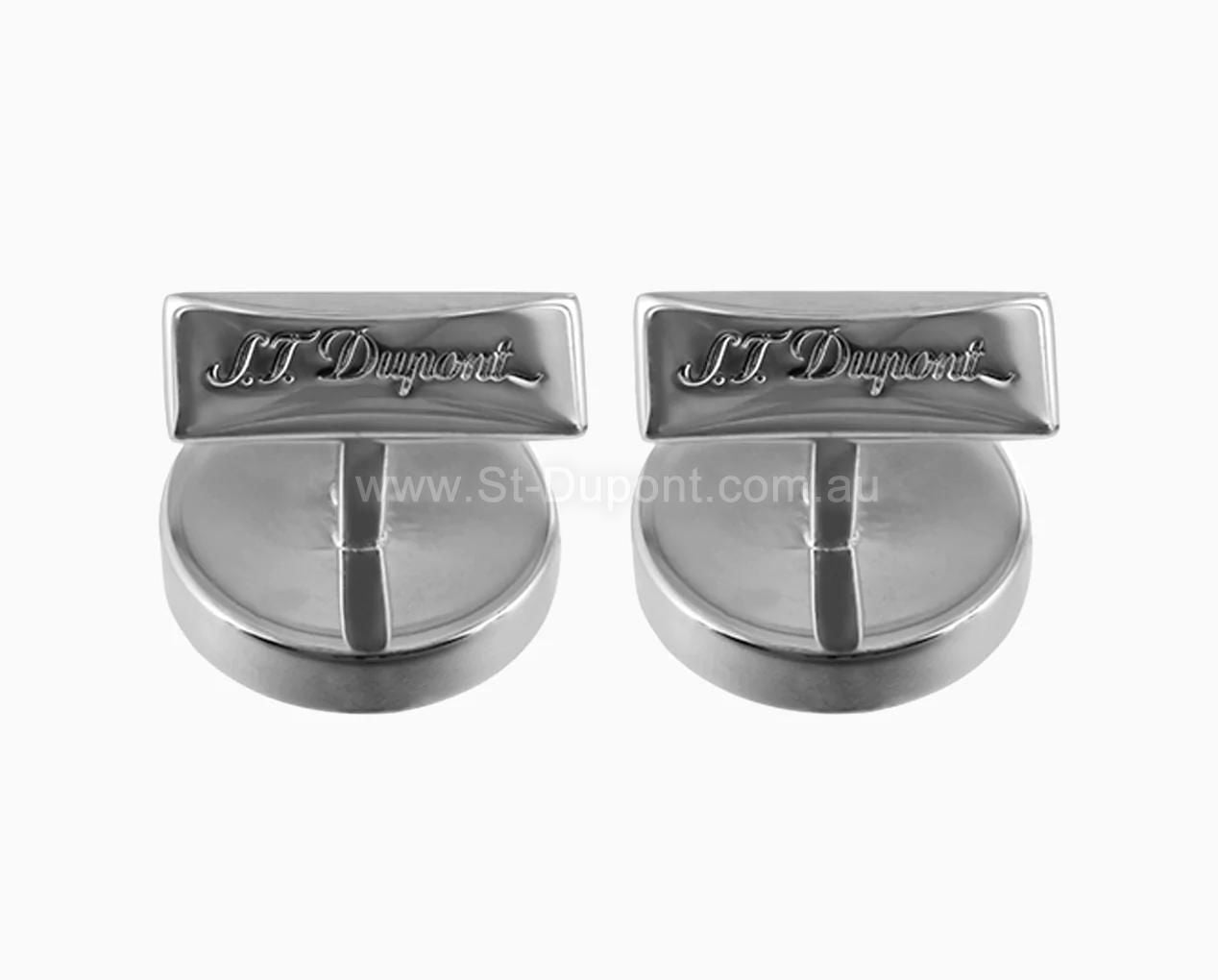 S.T. Dupont Silver Cufflinks ST DUPONT