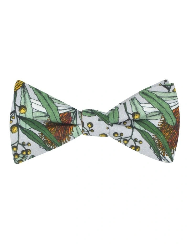 Peggy and Finn Bow Tie Gift Set Banksia Grey