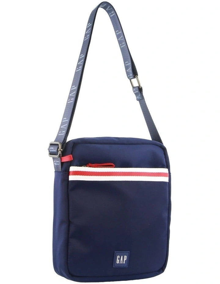 Nylon Travel Cross Body Bag in Navy