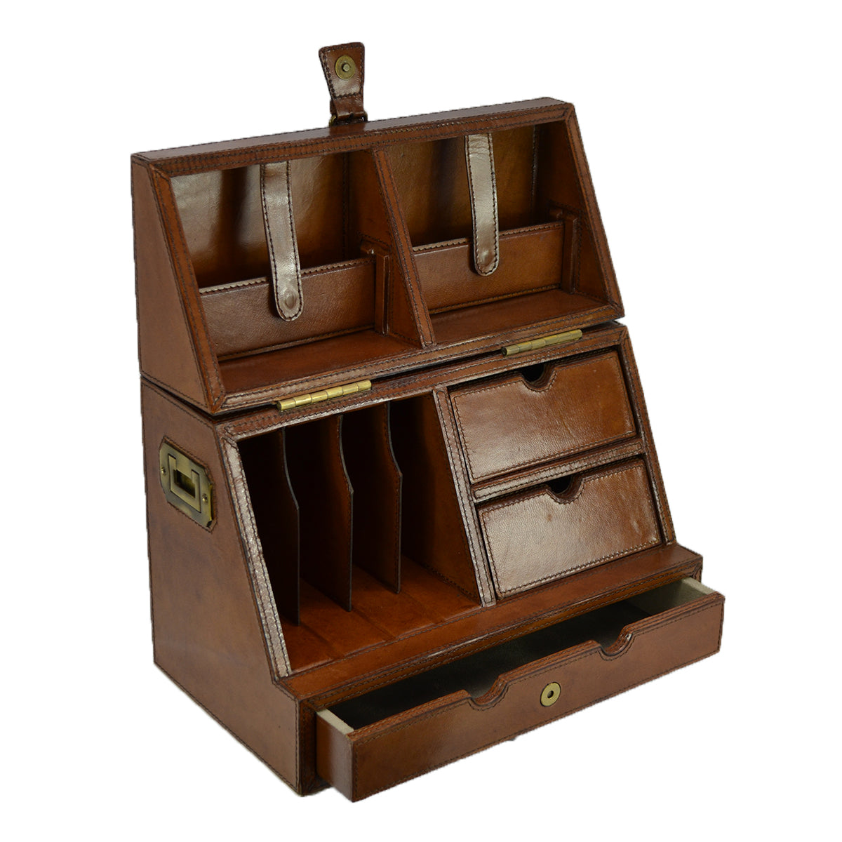 Stationery Box Tan