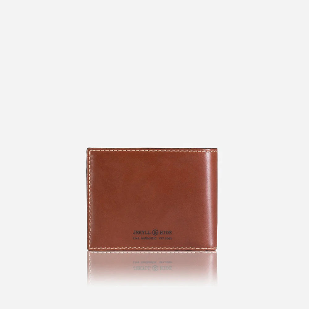 LARGE BIFOLD WALLET WITH COIN CLAY