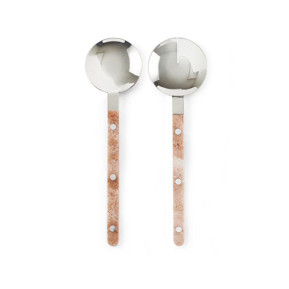 Tasteology Salad Servers - Taupe