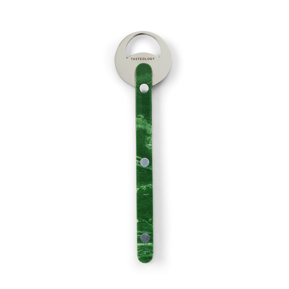 Tasteology Handcrafted Resin & Steel Bottle Opener