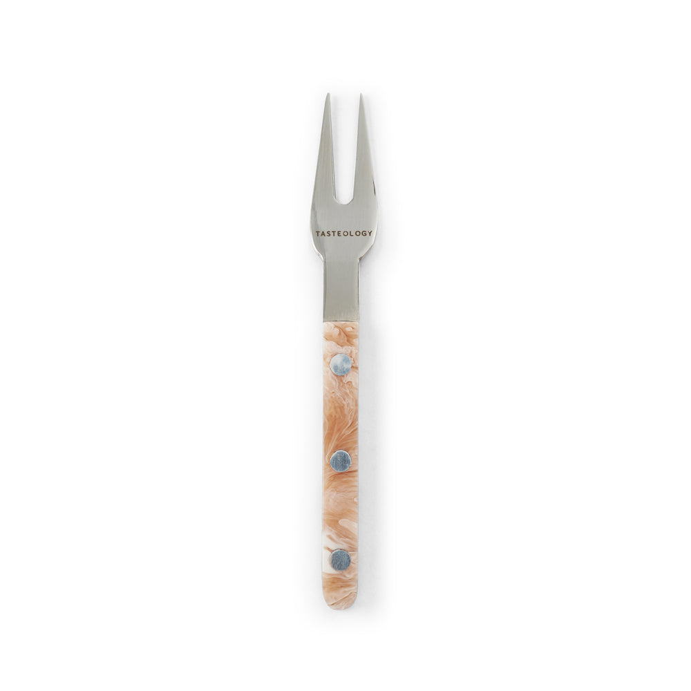 Tasteology Cocktail Fork - Taupe