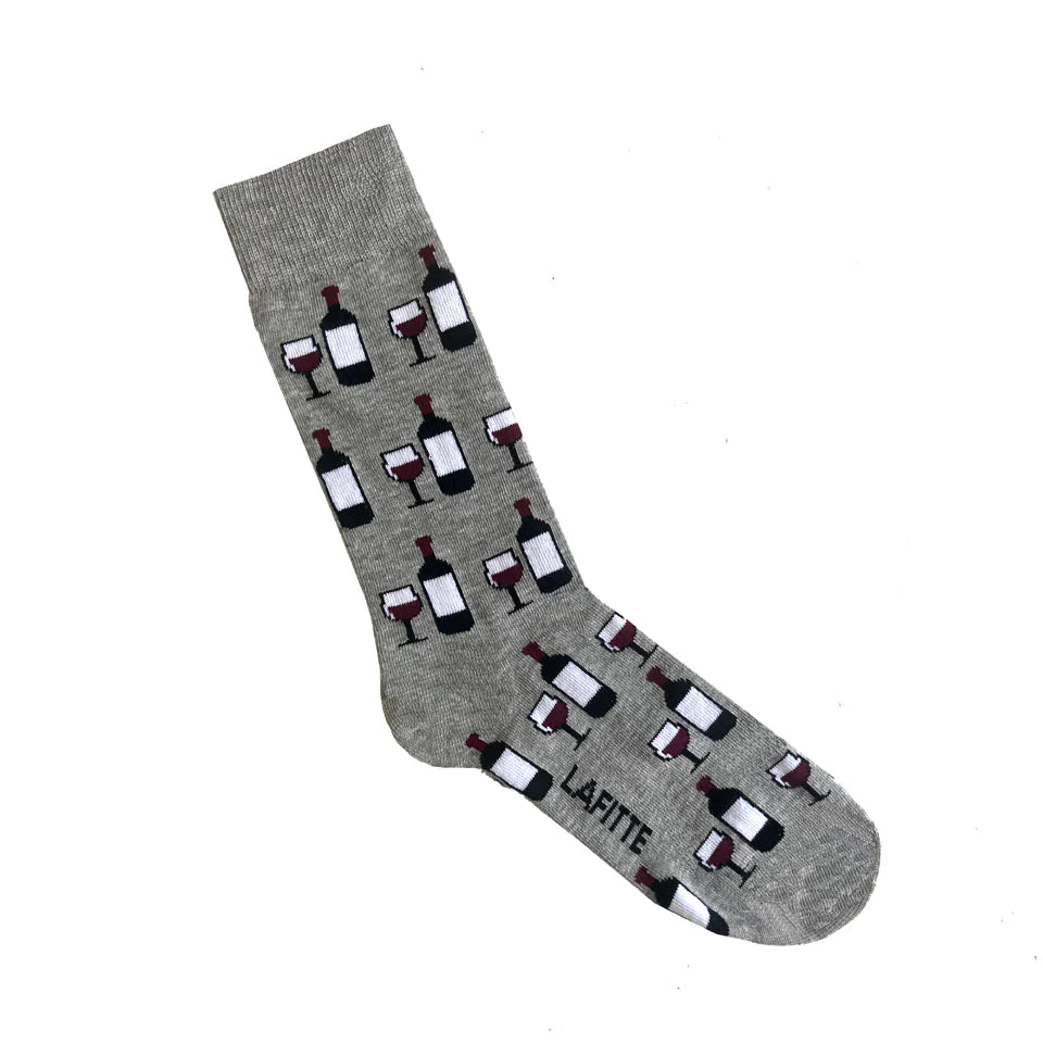 Lafitte WINE LOVER SOCK Grey