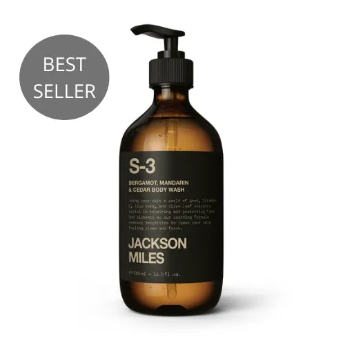 S-3 Bergamot, Mandarin & Cedarwood Oud Body Wash 500ml