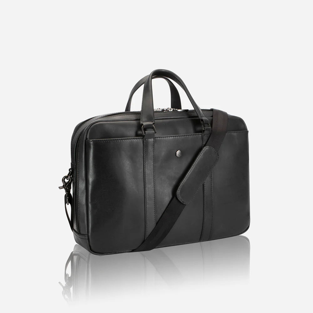 Black Multi Compartment Briefcase