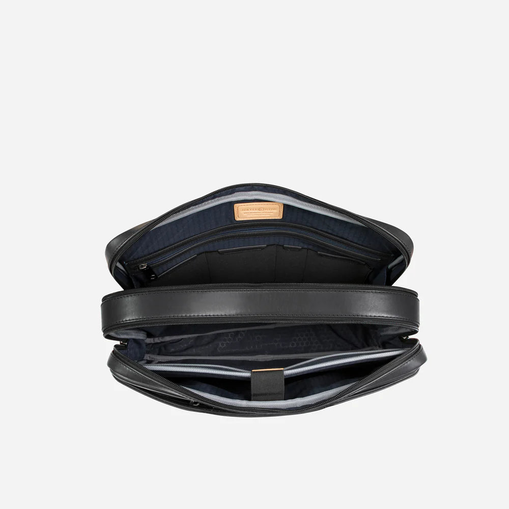 Black Multi Compartment Briefcase