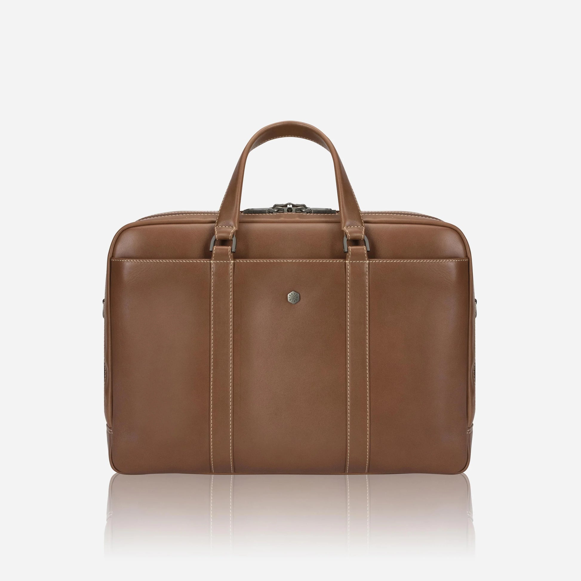 Brown Multi Compartment Briefcase, Colt