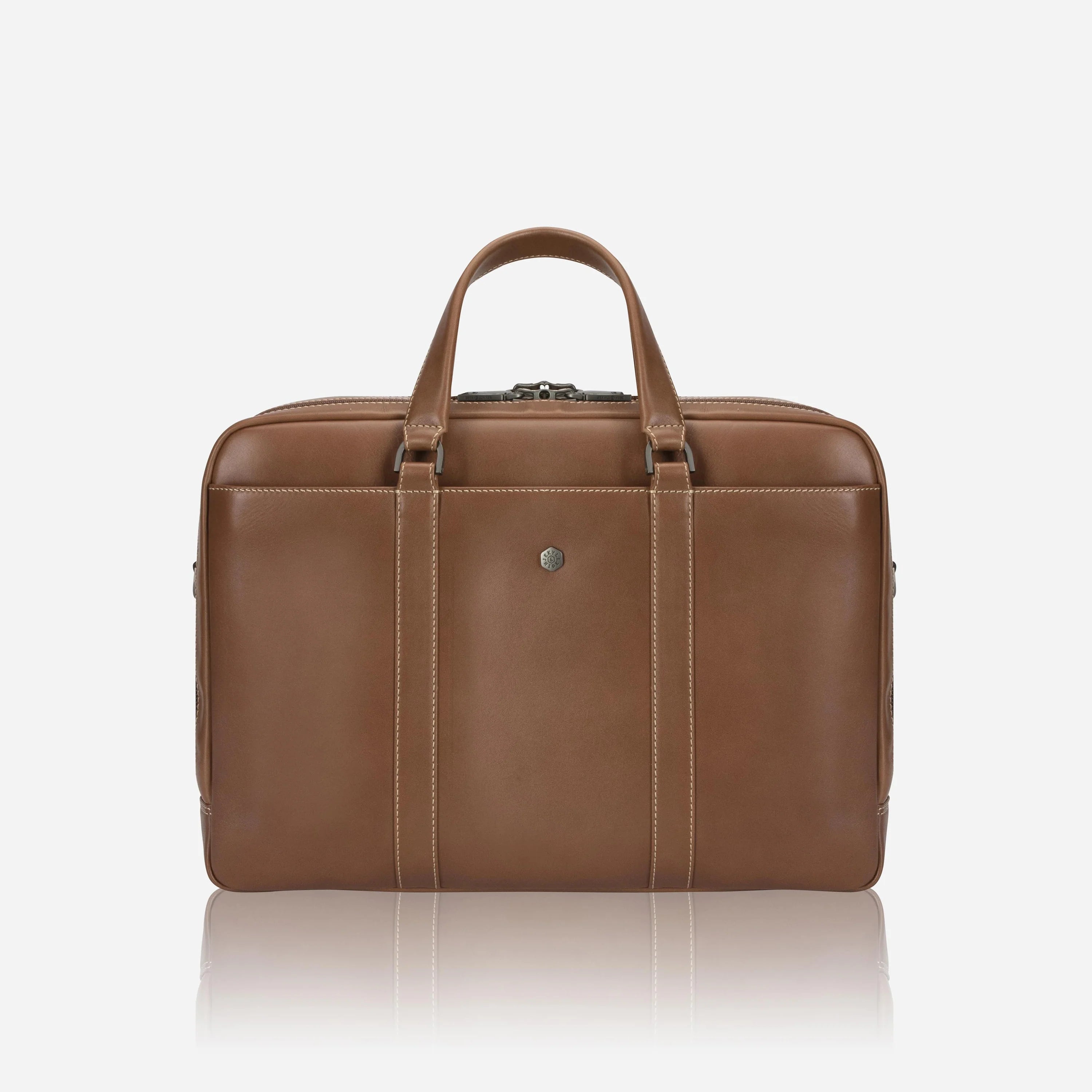 Brown Multi Compartment Briefcase, Colt