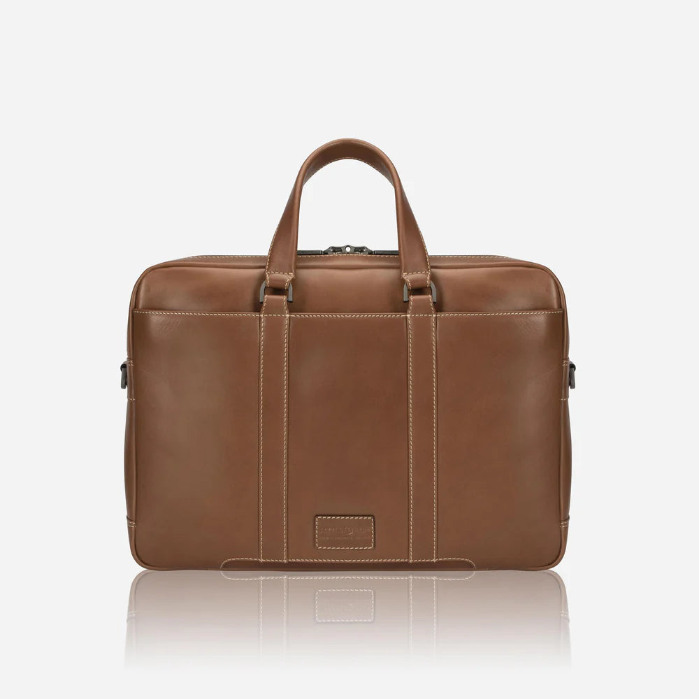 Brown Multi Compartment Briefcase, Colt