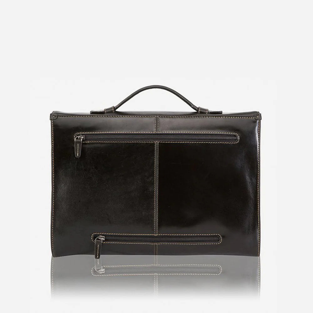 Black Extra Slim Business Briefcase