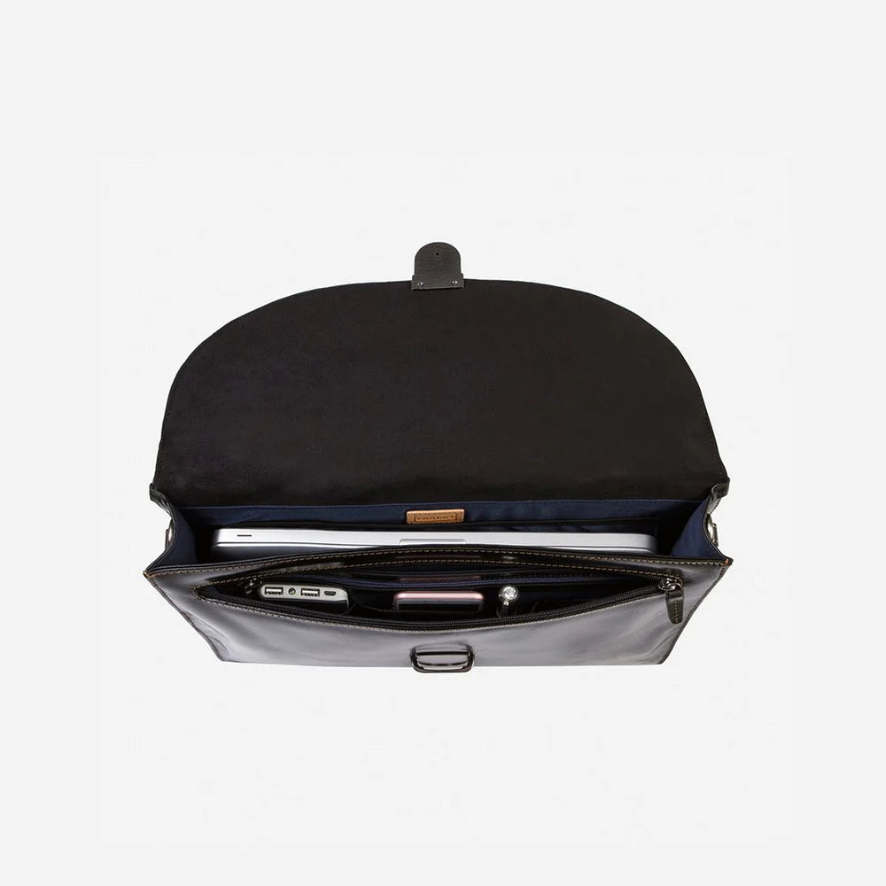 Black Extra Slim Business Briefcase
