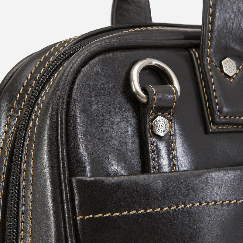 Large Multi Compartment Briefcase