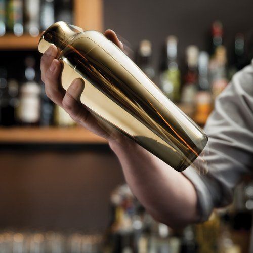 Viski GOLD PARISIAN COCKTAIL SHAKER
