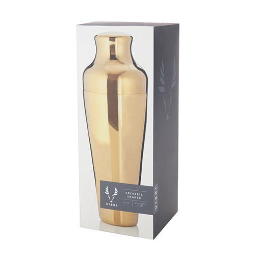 Viski GOLD PARISIAN COCKTAIL SHAKER
