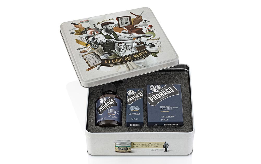 Azur Lime Beard Kit