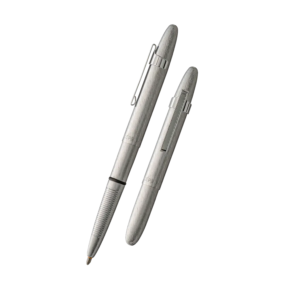 Brushed Chrome Bullet Space Pen