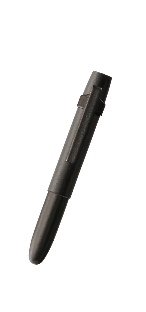 Matte Black X-Mark Bullet Space Pen