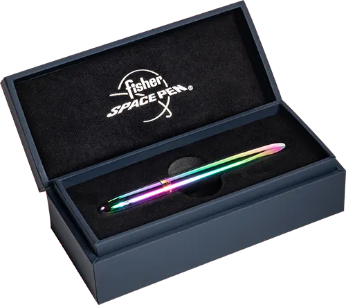 Supernova Rainbow Titanium Nitride Bullet Space Pen