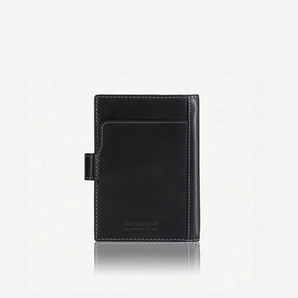 Jekyll and Hide PASSPORT WALLET AND ORGANISER BLACK