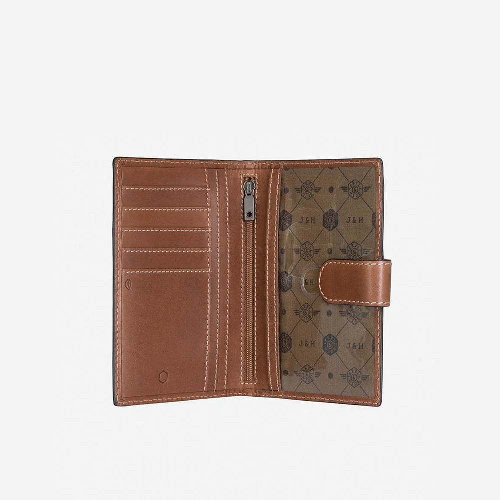 Jekyll and Hide PASSPORT WALLET AND ORGANISER CLAY