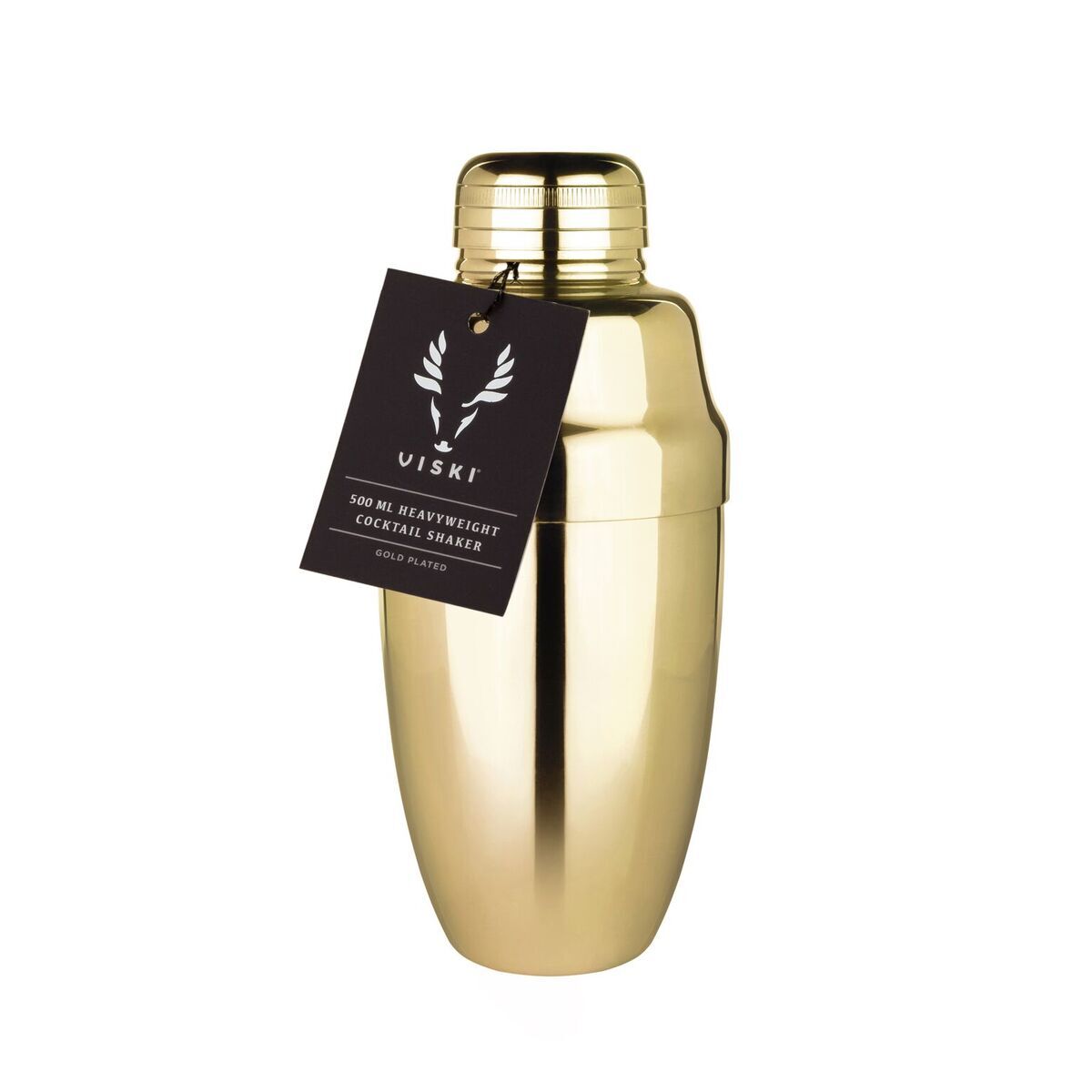 GOLD HEAVYWEIGHT COCKTAIL SHAKER