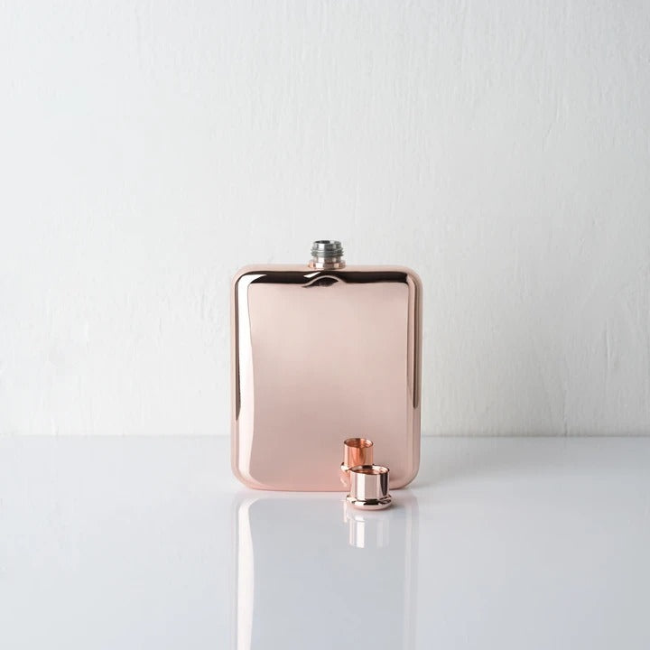  Viski Copper Plated Flask