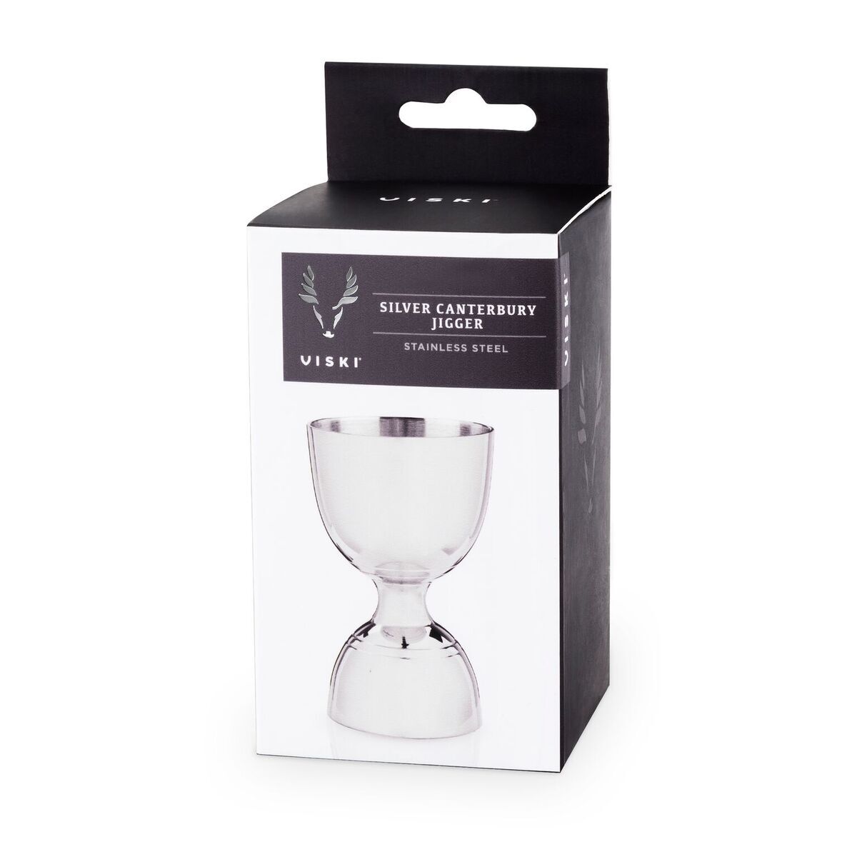 STAINLESS STEEL CANTERBURY JIGGER