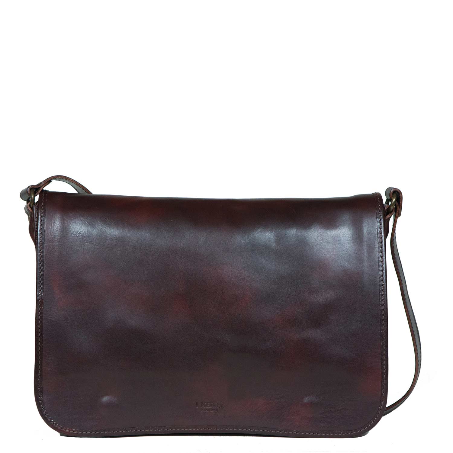  I Medici Postina Italian Leather Messenger Bag