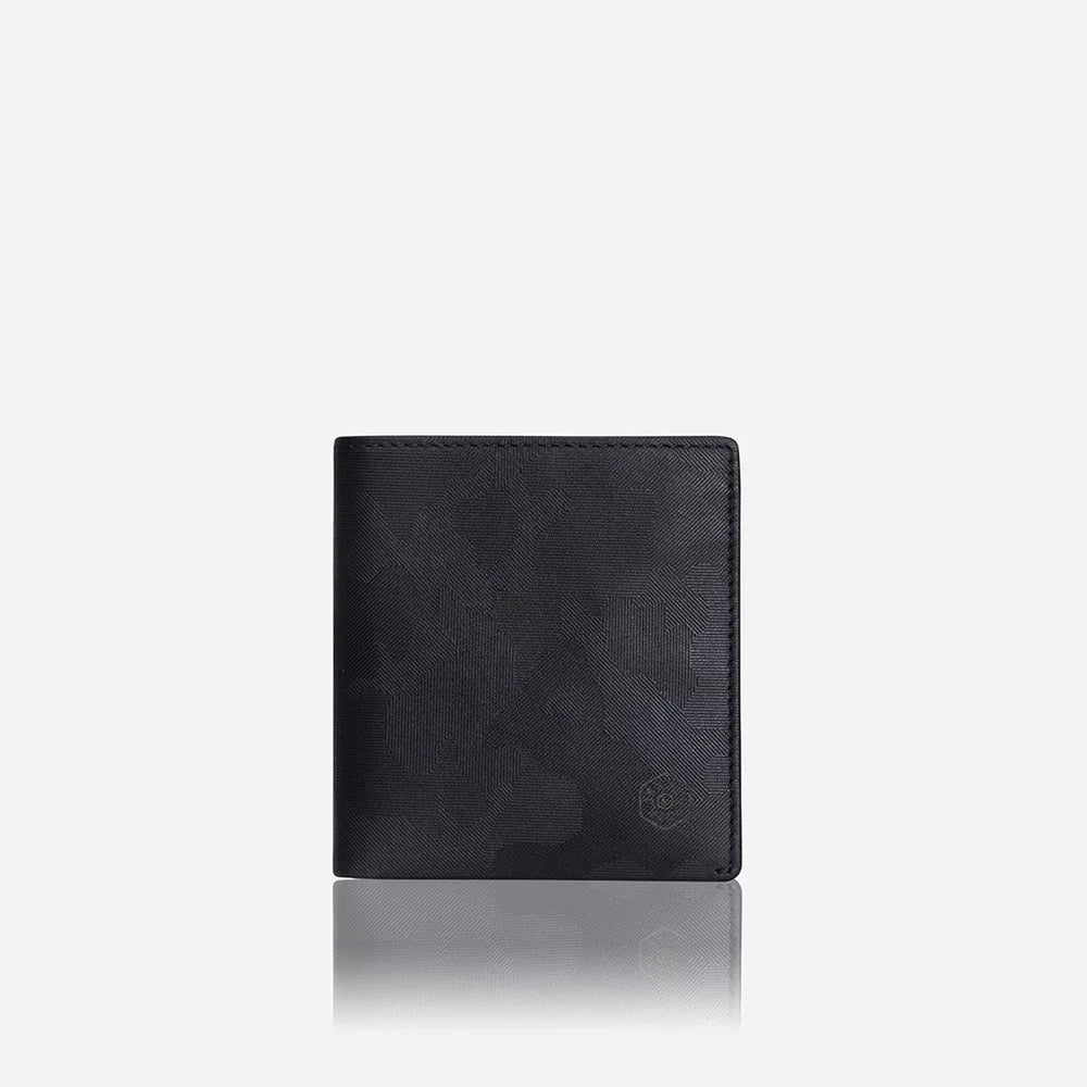SLIM BIFOLD WALLET WITH COIN, CAMO