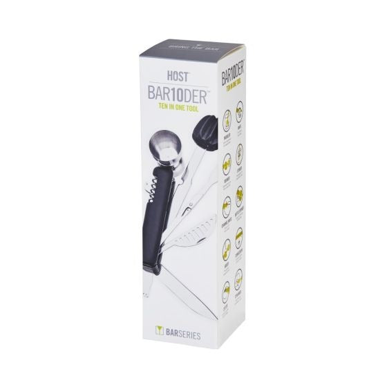 BAR10DER 10 IN 1 TOOL IN BLACK