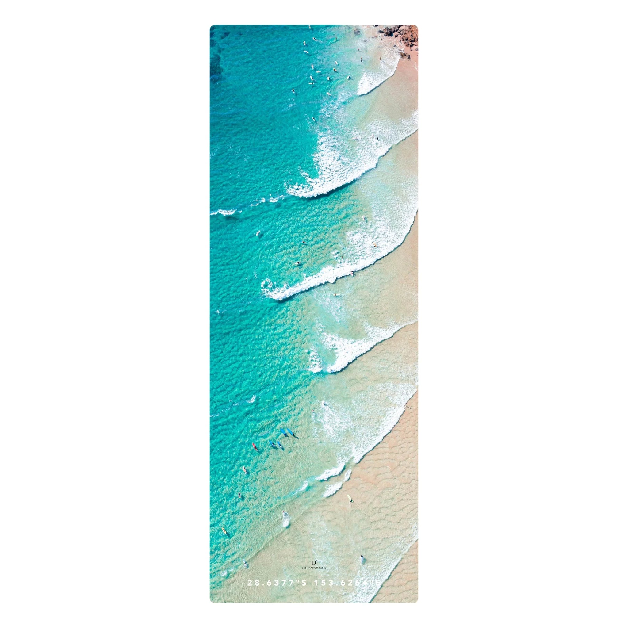 Longboard Lines yoga mat