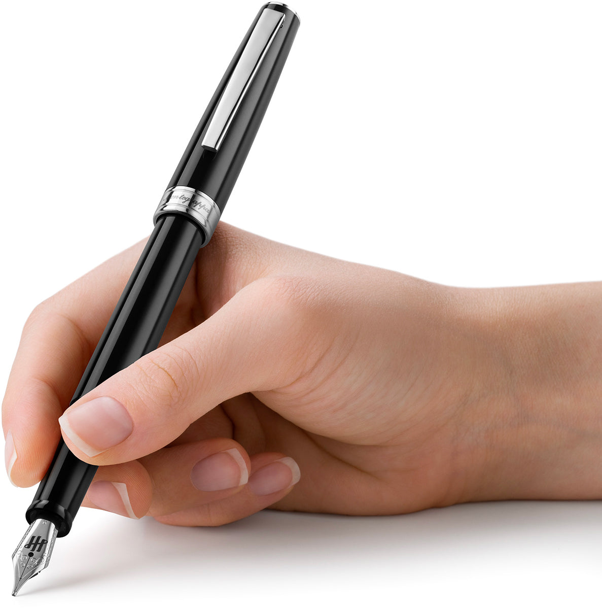 Montegrappa Armonia Classic Black Slimline M Fountain Pen