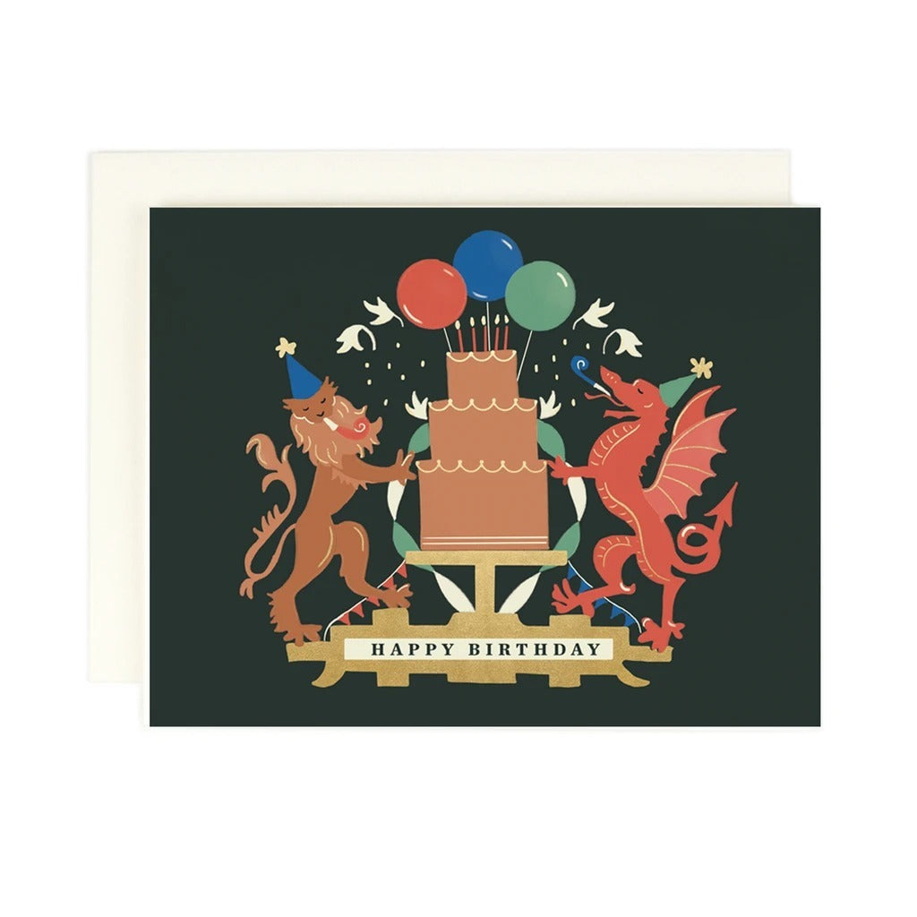 BIRTHDAY CREST Greeting Card