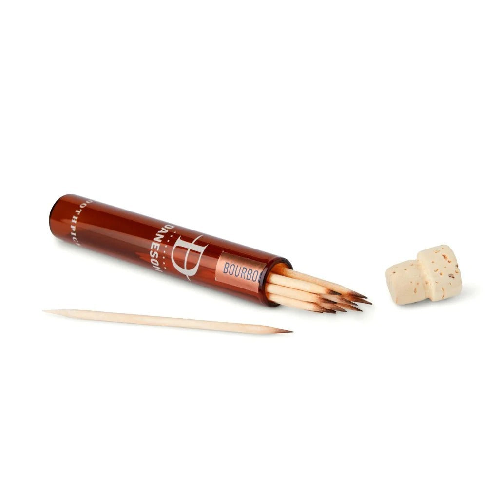 Bourbon No.22 Luxury Toothpicks 12 per bottle
