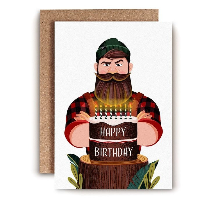 LUMBERJACK BIRTHDAY