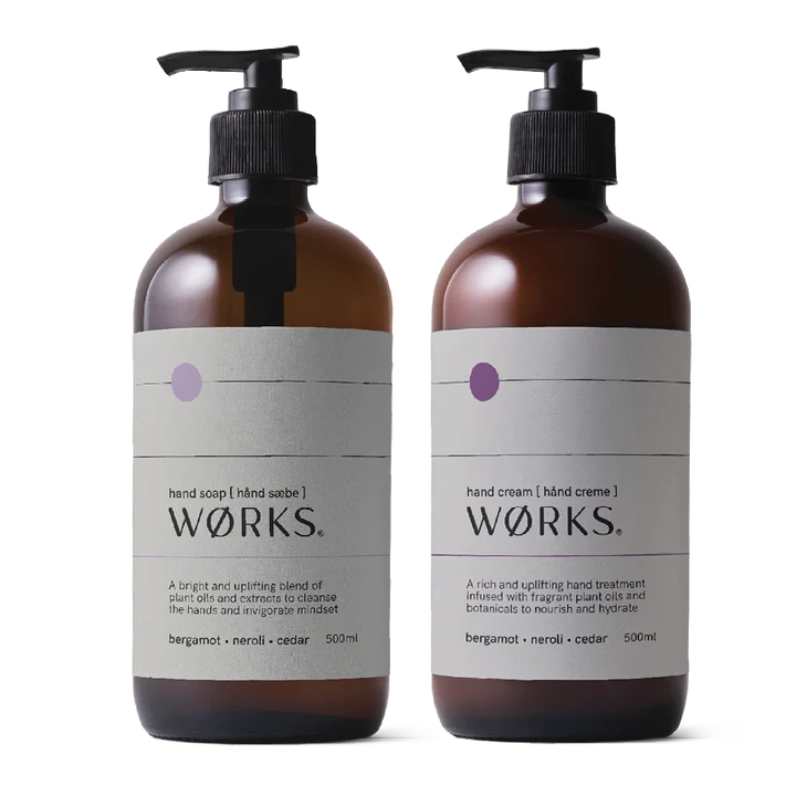 Bergamot Hand Duo 500ml (Hand Soap and Hand Cream)
