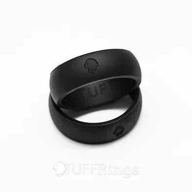 Tuff Rings Men's 'Bold' silicone ring