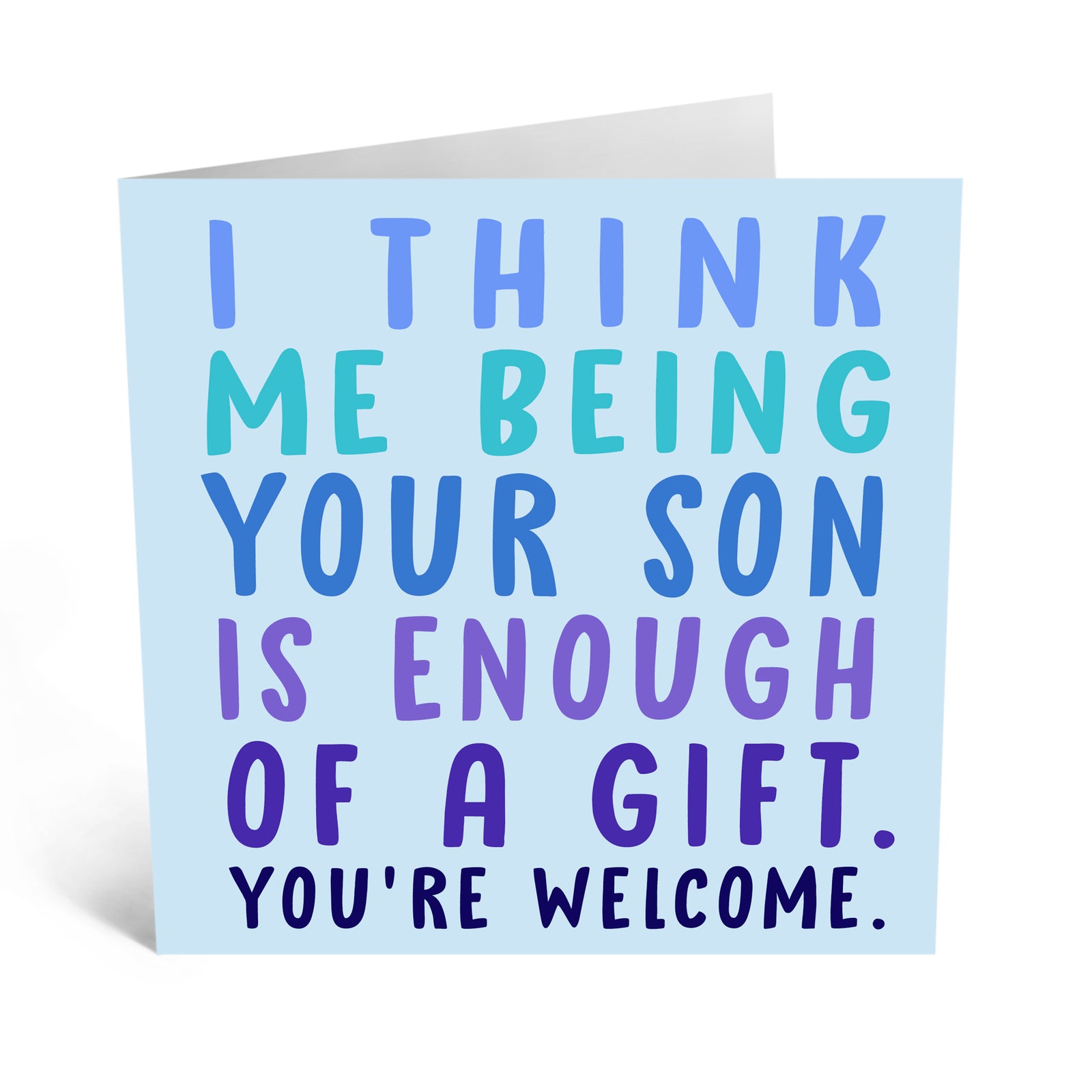 ME BEING YOUR SON